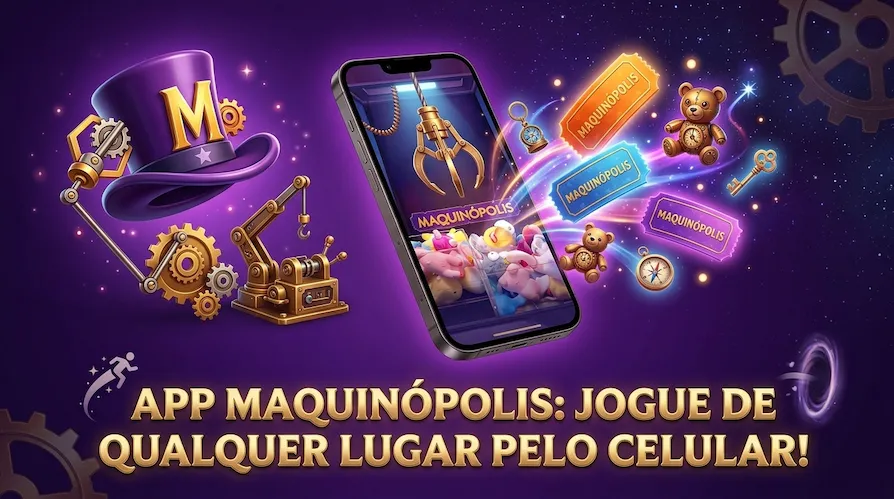 APP Maquinópolis: Jogue de qualquer lugar pelo celular!